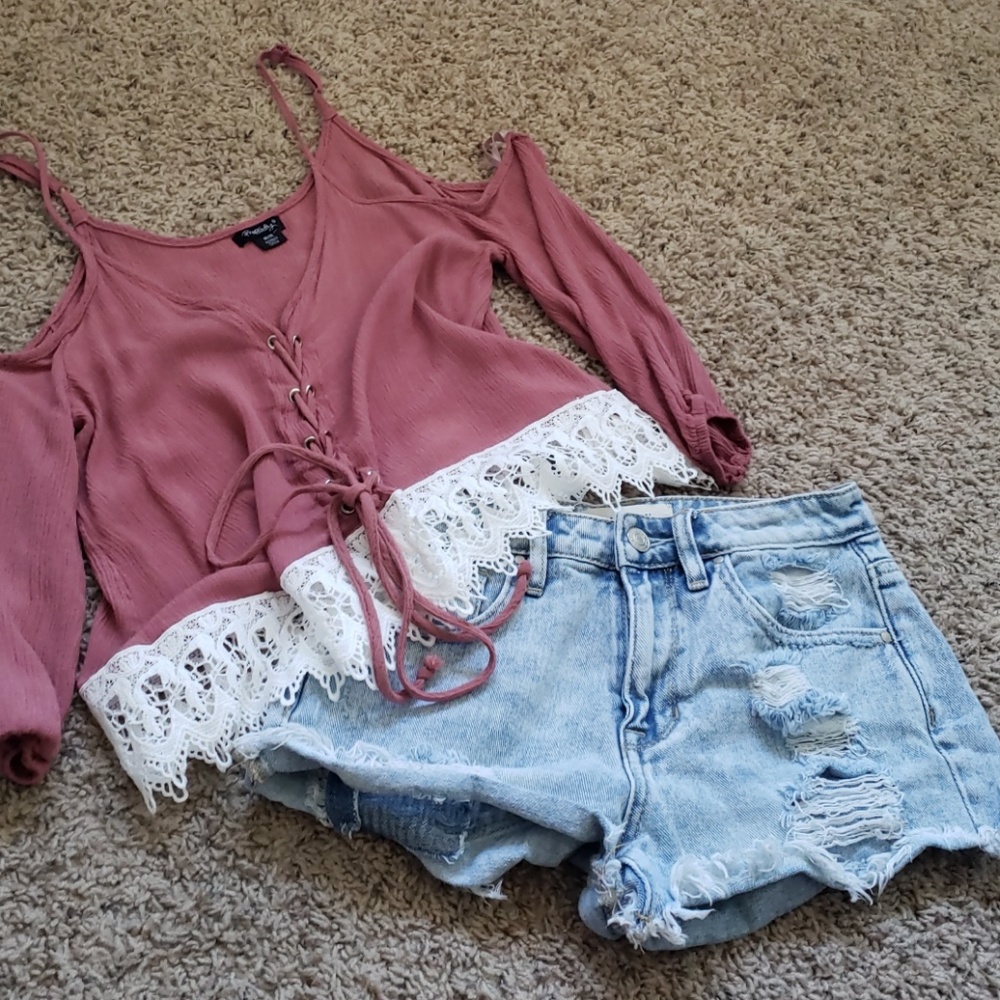 High Rise Shorts